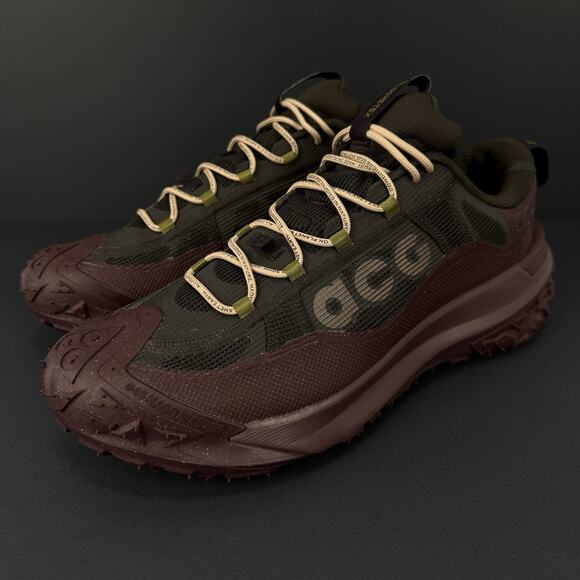 Nike ACG Mountain Fly 2 Low GTX Men’s Size 12 Burgundy Trail Shoes HF6245 main image 4